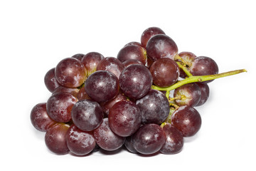 Purple grapes fresh