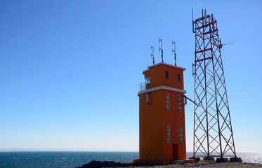 Lighthouse, Hvalnes, Iceland