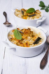 Casserole with pasta