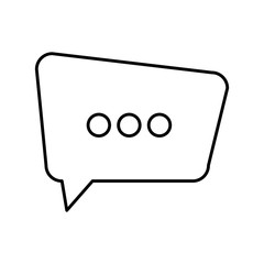 speech bubble design