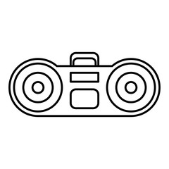 boombox stereo system icon