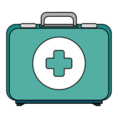 medical kit isolated icon vector illustration design