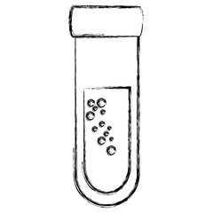 tube test isolated icon vector illustration design