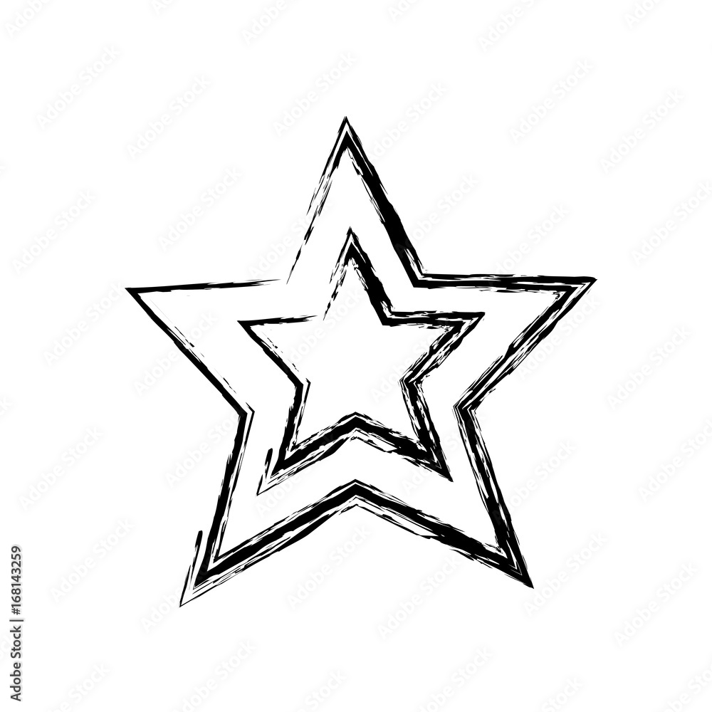 Sticker star icon image