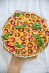 Tomaten Quiche 