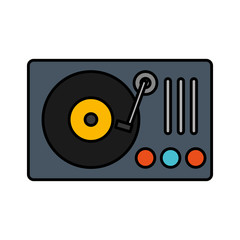 dj turntable icon