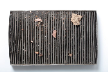 Air car dirty filter