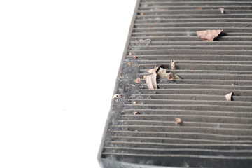 Air car dirty filter