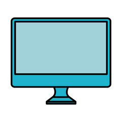 computer display isolated icon vector illustration design