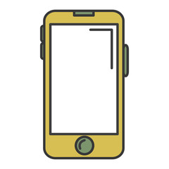 smartphone device isolated icon vector illustration design