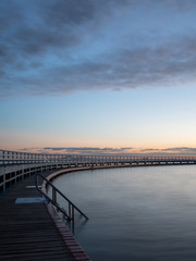 Fototapeta premium Sunrise Board Walk