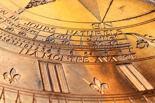 An Image of a sundial - astronomical