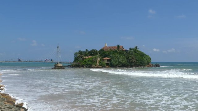 Matara Paravi Duwa Temple in Sri Lanka