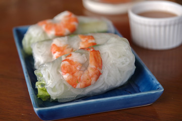 fresh shrimp roll