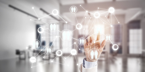 Modern wireless technologies for business and connecting people 