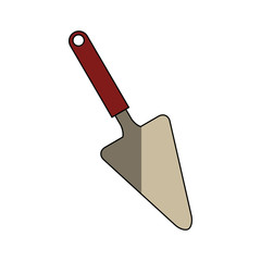spatula tool cooking kitchen icon vector illustration