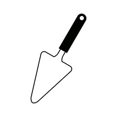spatula tool cooking kitchen icon vector illustration