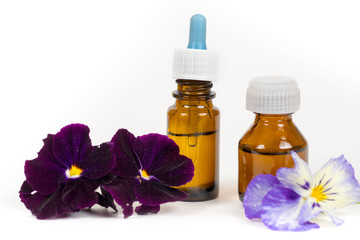 Fototapeta na wymiar spa massage herbal oil