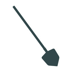shovel building tools for work instrument for diging vector illustration