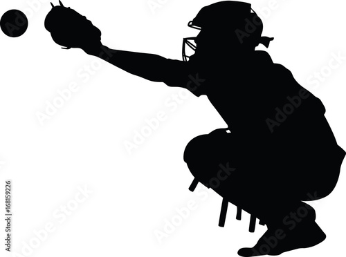Free Free Baseball Catcher Svg 850 SVG PNG EPS DXF File