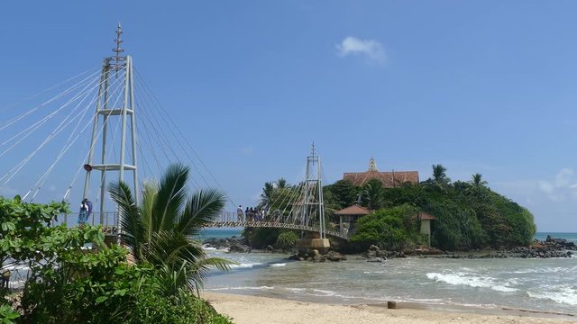 Matara Paravi Duwa Temple in Sri Lanka