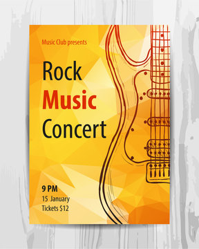 Club music concert poster