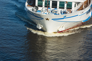 The bow of the ship