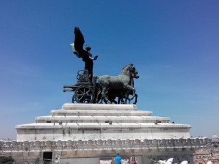 Fototapeta premium Monument à Victor - Emmanuel II