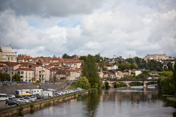 Fototapeta na wymiar Picturesque view of Perigueux town in France