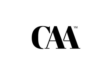 CAA Logo Branding Letter. Vector graphic design. Useful as app icon, alphabet combination, clip-art, and etc.