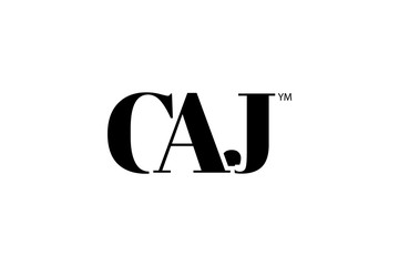 CAJ Logo Branding Letter. Vector graphic design. Useful as app icon, alphabet combination, clip-art, and etc.