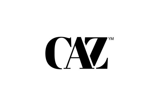 CAZ Logo Branding Letter. Vector graphic design. Useful as app icon, alphabet combination, clip-art, and etc.