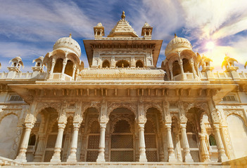 The Jaswant Thada is a cenotaph located in Jodhpur, in the India