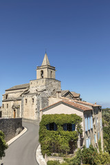 old church of Venasque, Provence, France