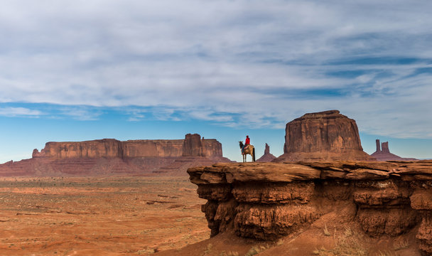 View of Monument Valley, Utah
