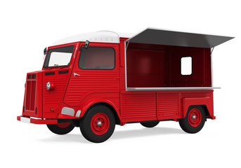 Food Truck Isolated