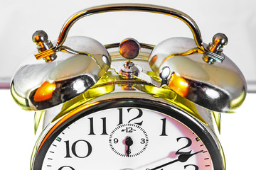 Alarm clock, bell, mechanical, face, dial plate