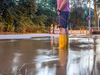 Klimawandel: das Leben des Menschen verändert sich