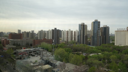 Panoramablick auf Peking, China