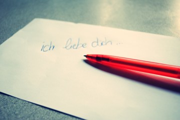 ich liebe dich