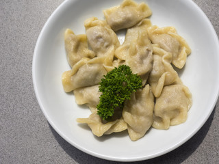 Dumplings with cottage cheese