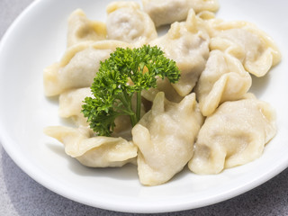 Dumplings with cottage cheese