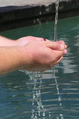 Kaltes, klares Wasser