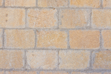 Pattern of chipped stones  wall texture and background