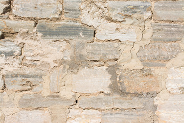 Pattern of chalk stones, wall texture and background