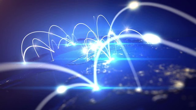 Global Business Connection concept.