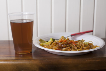 Noodles and Tea
