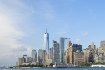 Fototapeta na wymiar Skyscrapers in New york