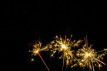 Bright star, sparkler, happiness, feastful