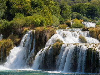 Fototapeta na wymiar Nationalpark Krka, Dalmatien